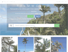 Tablet Screenshot of palmworld.org